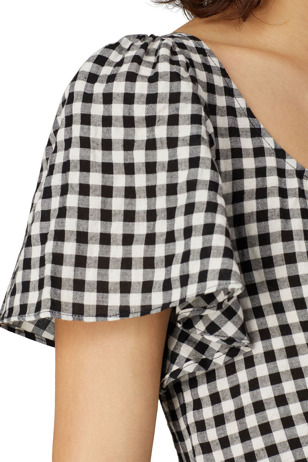 Gingham Violet Mini Dress by léRumi 3