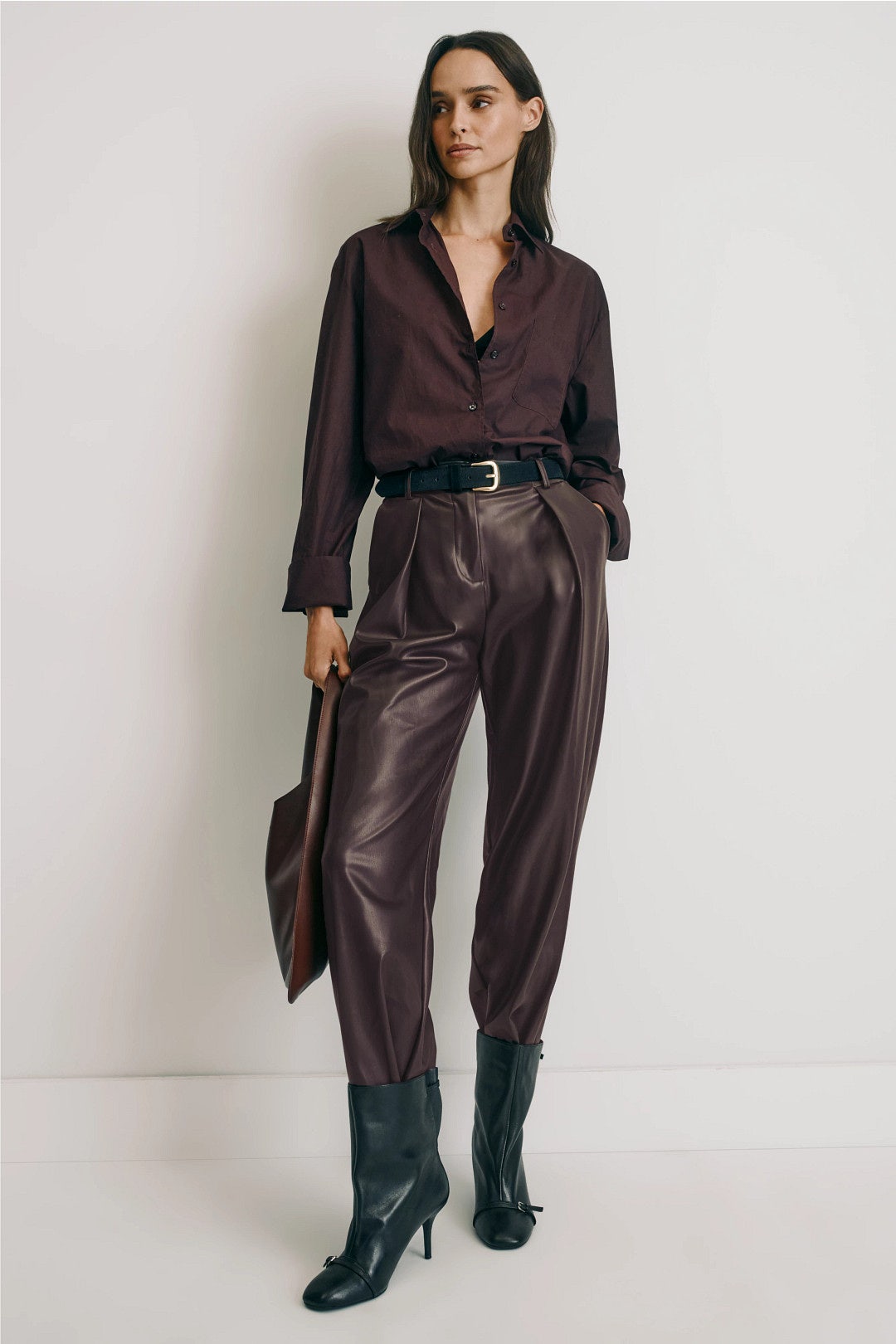 Finch Faux Leather Pants by ba&sh 3