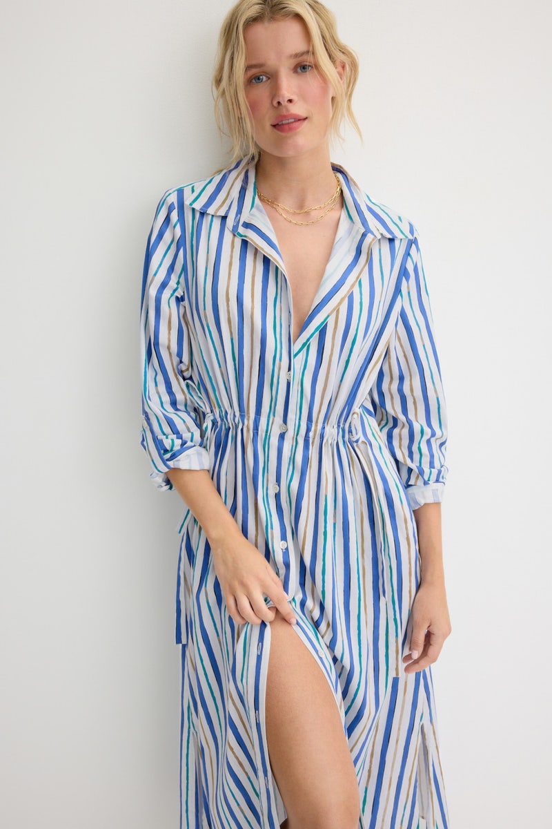 Oasis Stripe Jamie Dress by NIC + ZOE - Photo 3