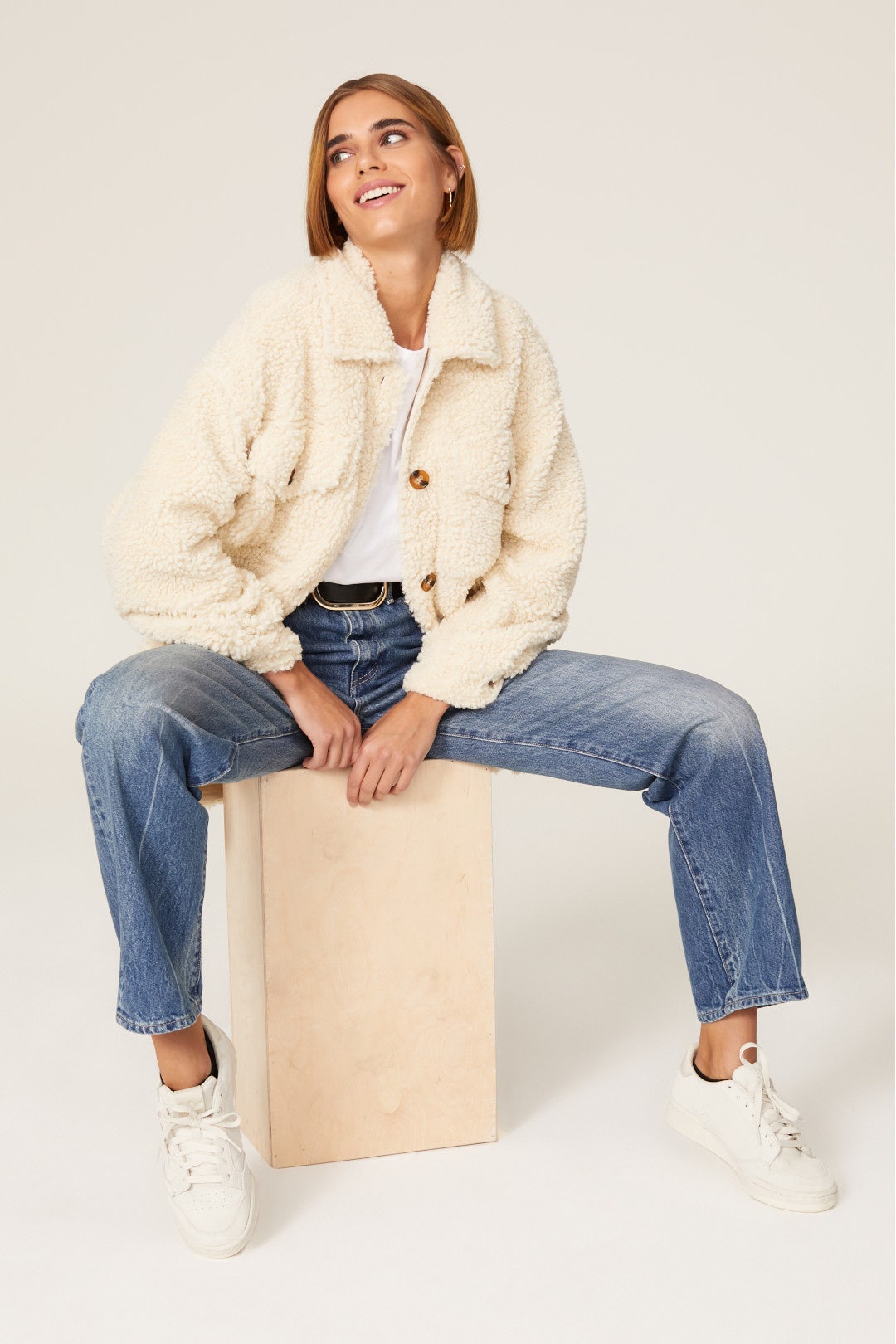 High Rise Long Column Jeans by Levi's 3