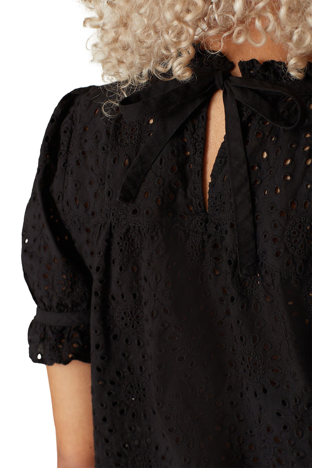 Gianna Short Sleeve Eyelet Top by Madewell 3