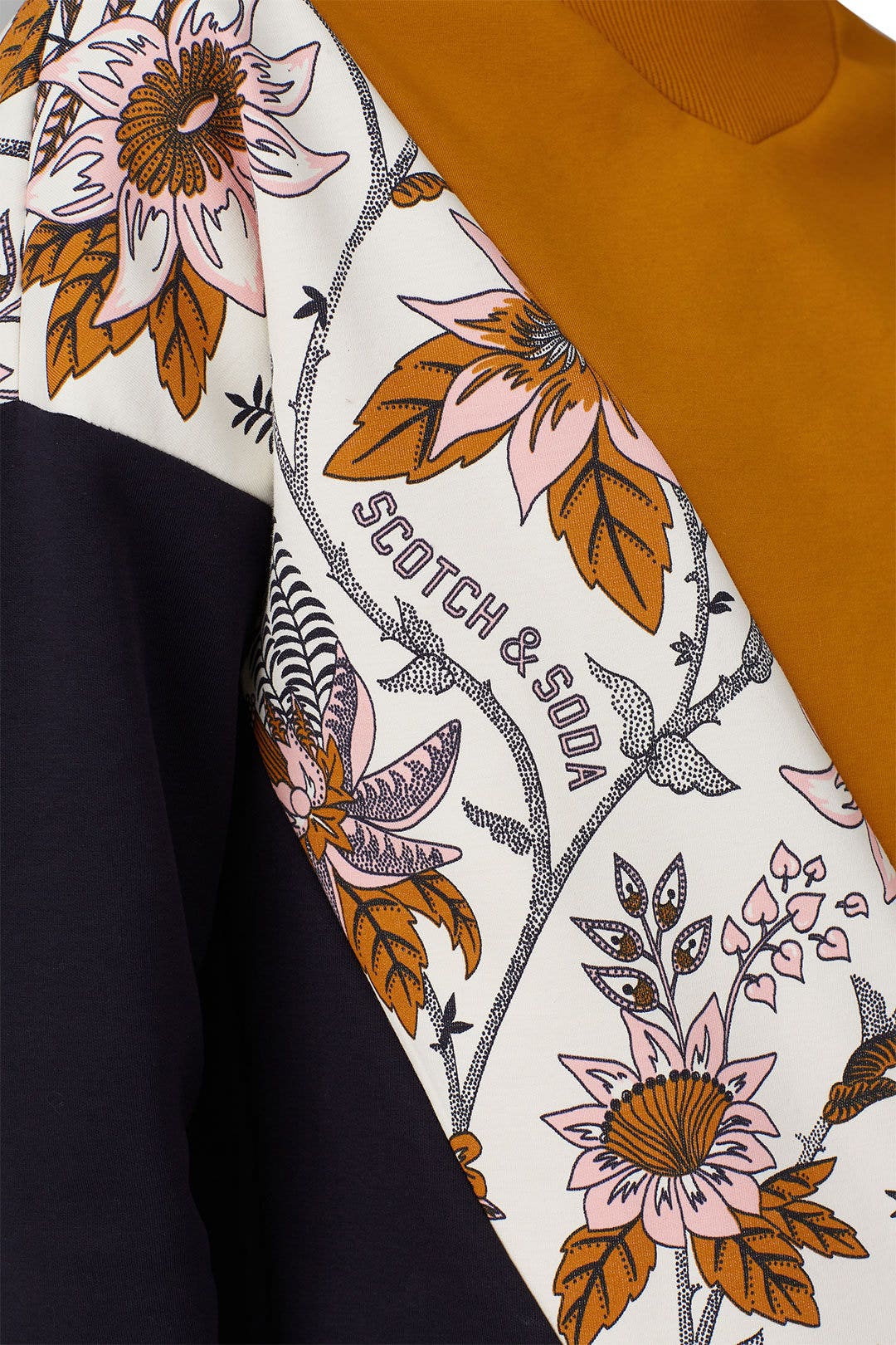 Panel Colorblock Sweatshirt by Scotch & Soda 3