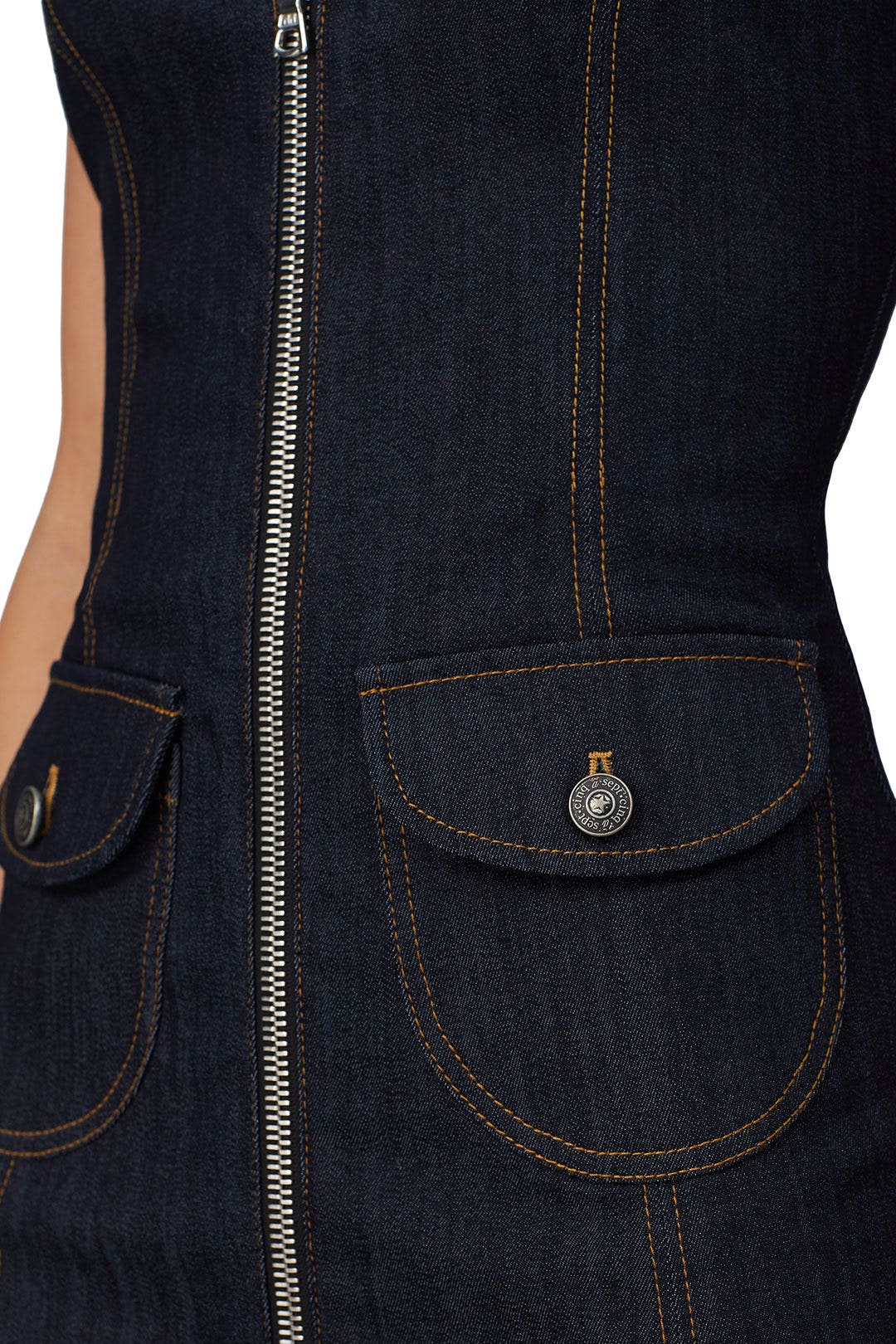 Irena Denim Dress by Cinq à Sept 3