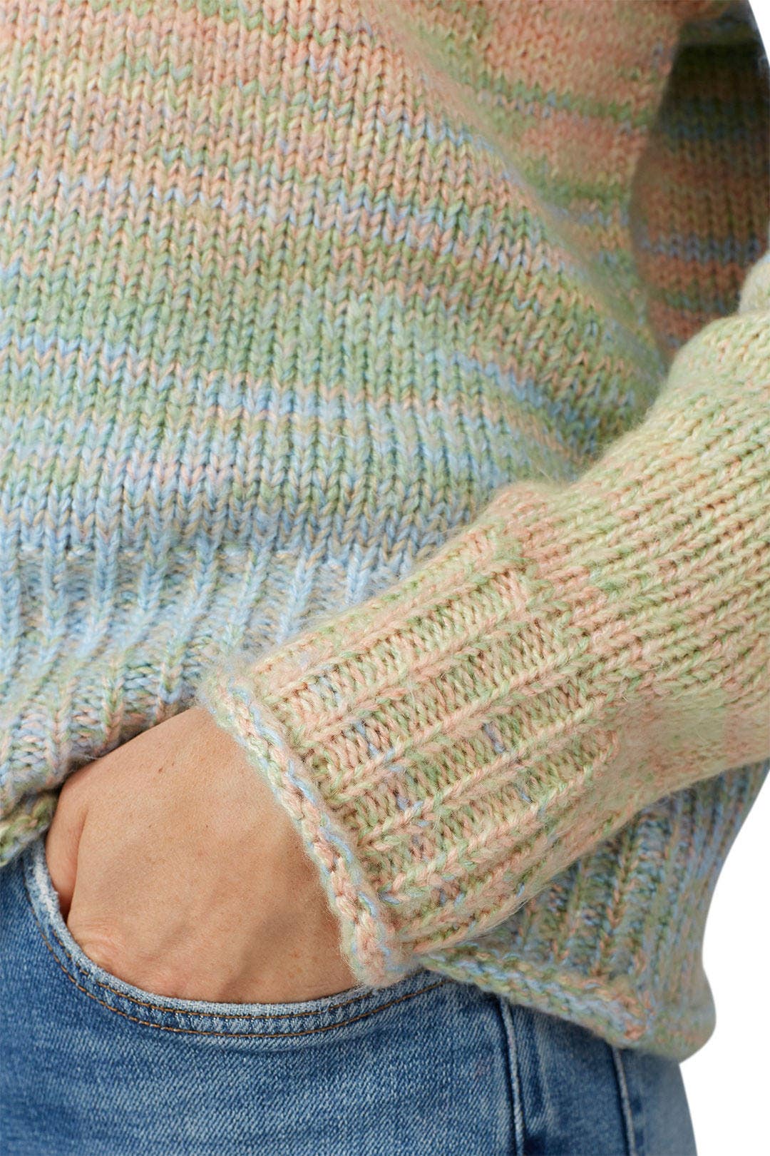 Space Dyed Turtleneck by 525 America 3