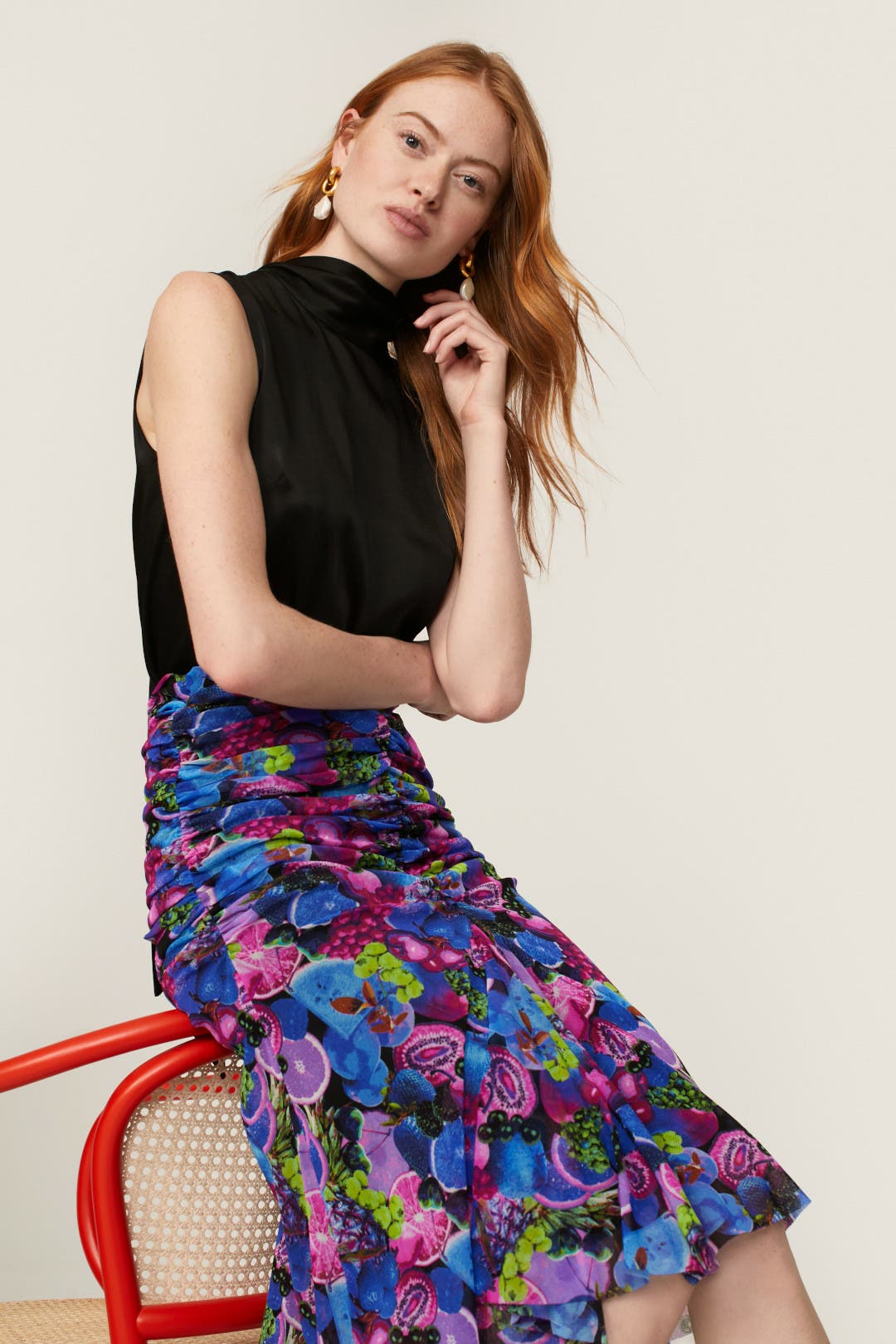 FOXEY／デイジーリン \" Tuxedo Skirt “ daisy lin for foxey Tuxedo Skirt 40 Brown Ext++ | eBay