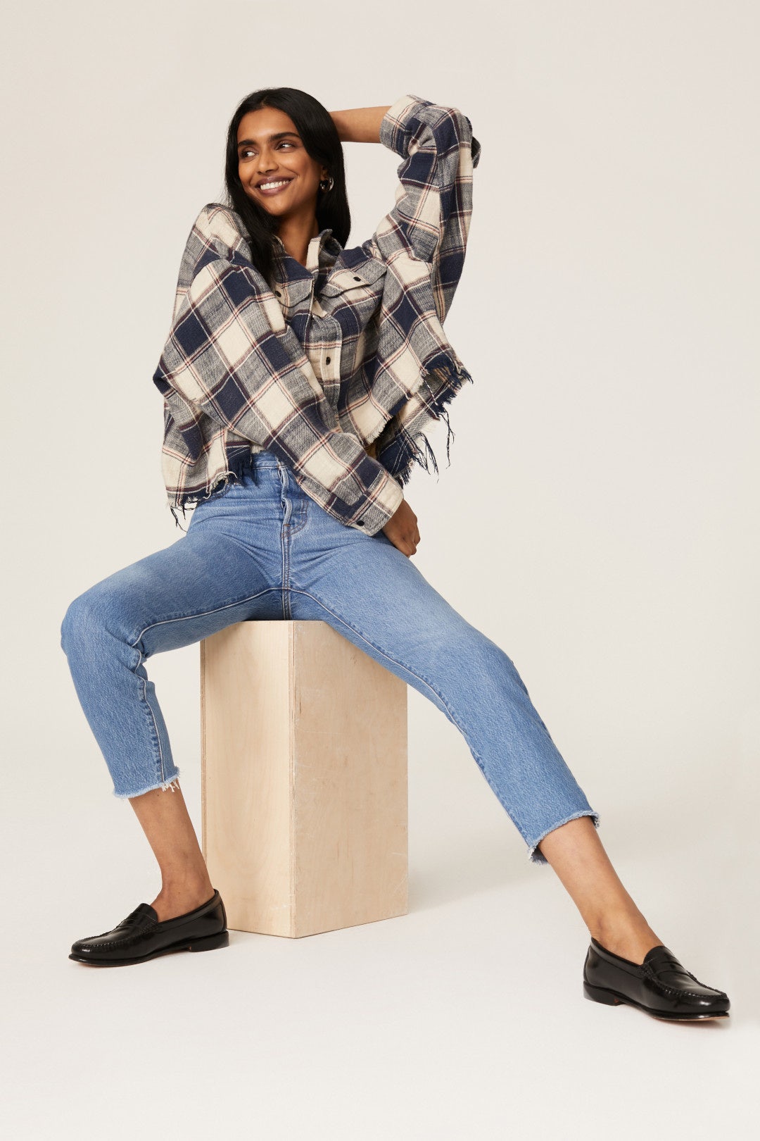 Blue Wedgie Icon Jeans by Levi's 3