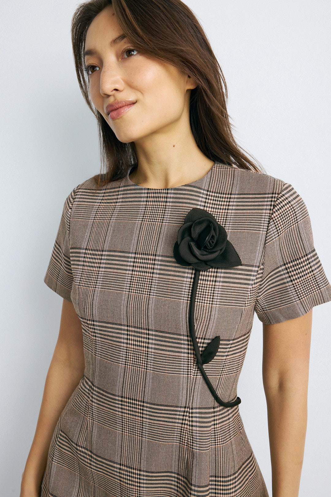 Lisa Plaid Mini Dress by Ted Baker London 3