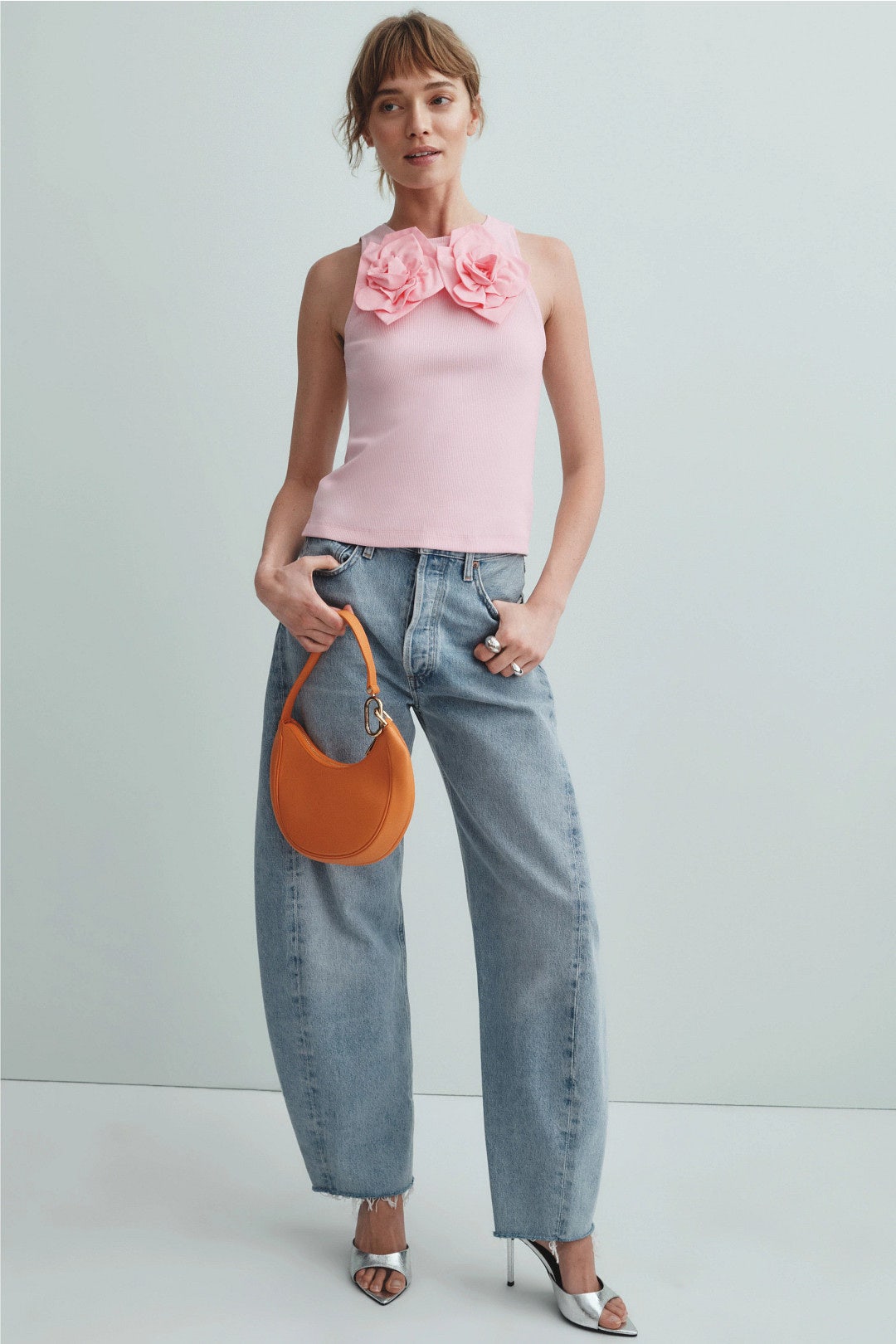 Camille Flower 3D Tank Top by AKNVAS 3