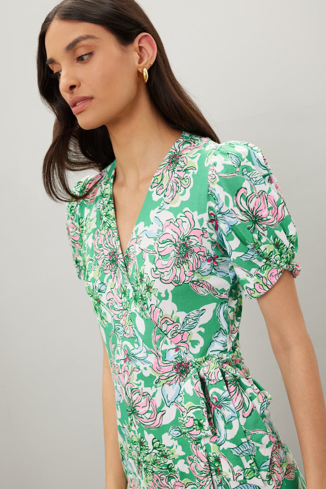 Sailynn Short-Sleeve Romper by Lilly Pulitzer | Rent the Runway