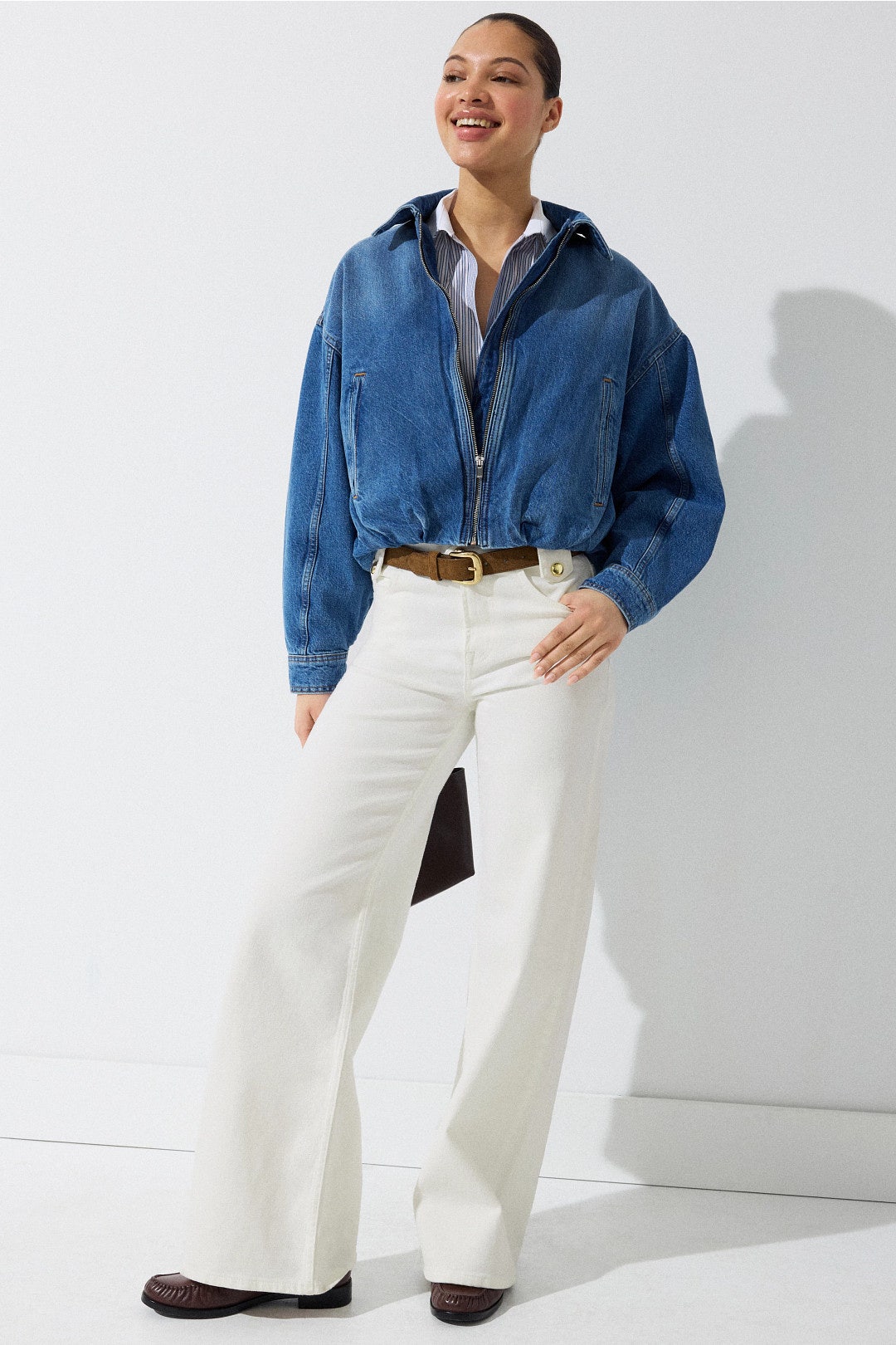 Palermato Wide Leg Jeans by Maje 3