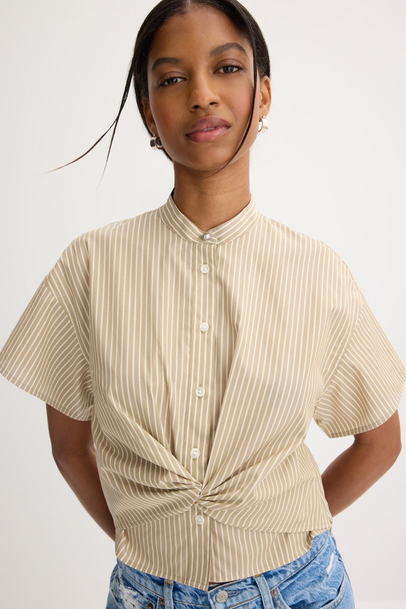Gretchen Stripe Poplin Shirt by rag & bone - Photo 3