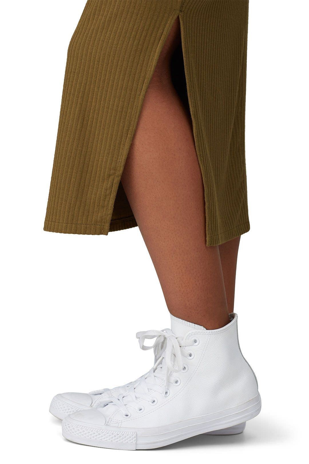 Olive Green Lexi Dress by Universal Standard 3