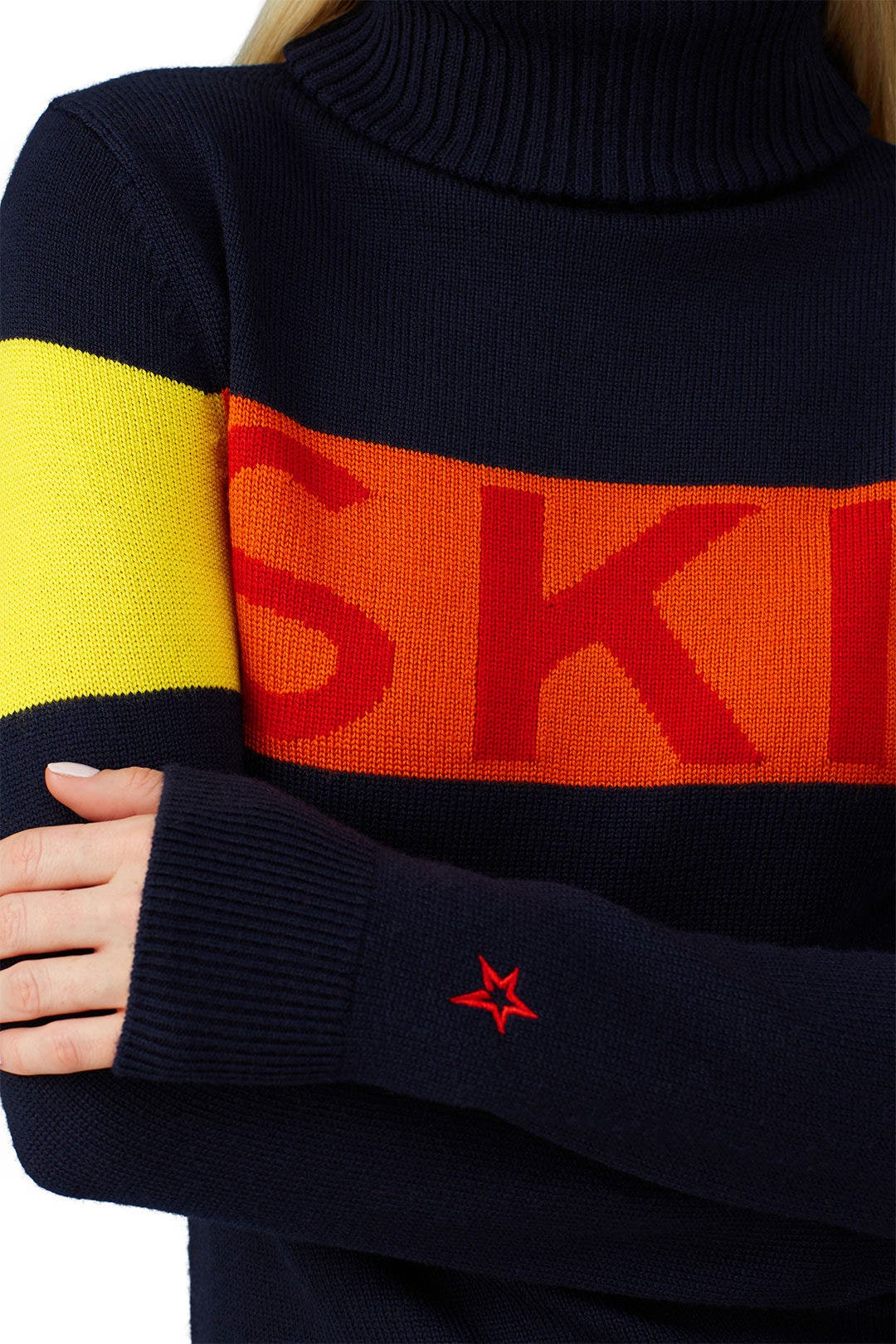 Navy Ski Sweater by Perfect Moment 3