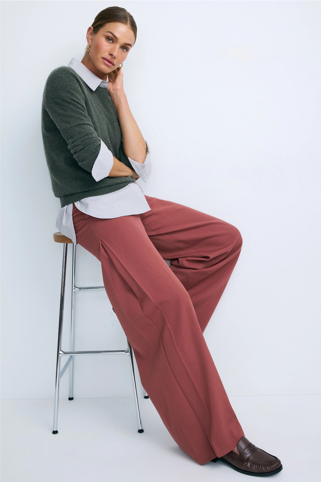 Nora Fluid Wide Leg Pants by Rodebjer 3