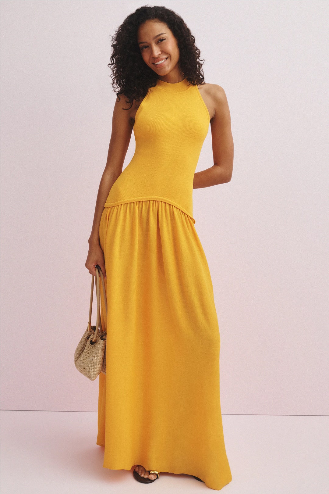 Isola Drop Waist Maxi Dress by Solid & Striped 3