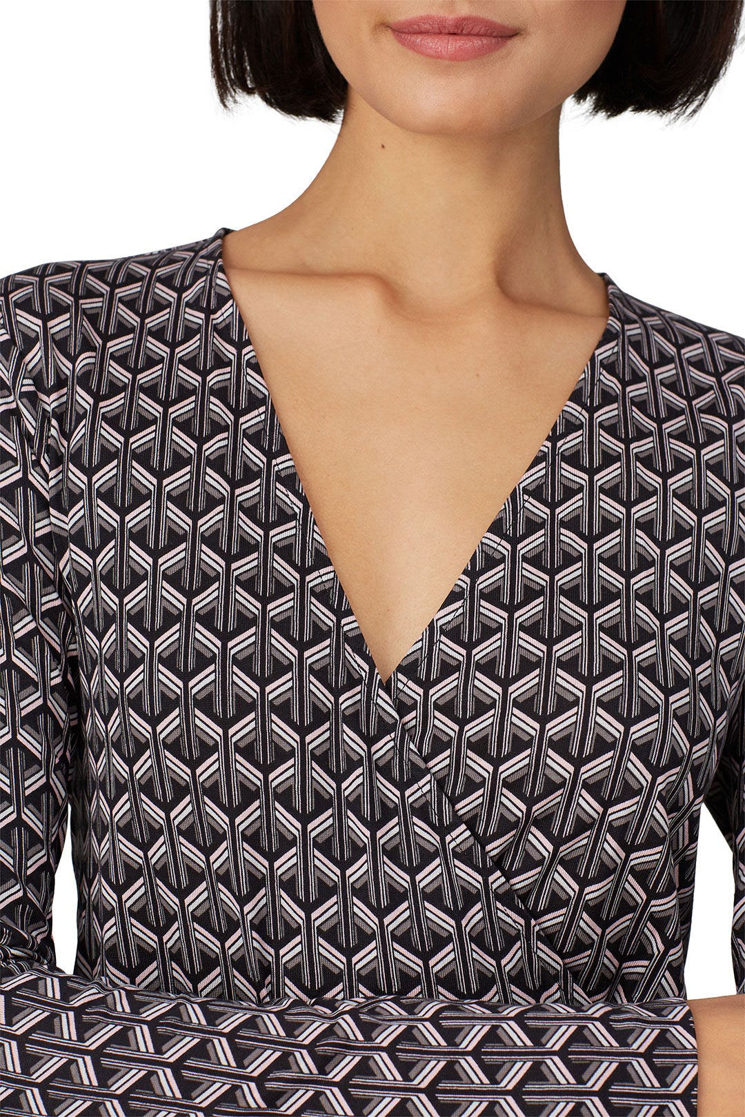 Karis Faux Wrap Dress by Diane von Furstenberg 3