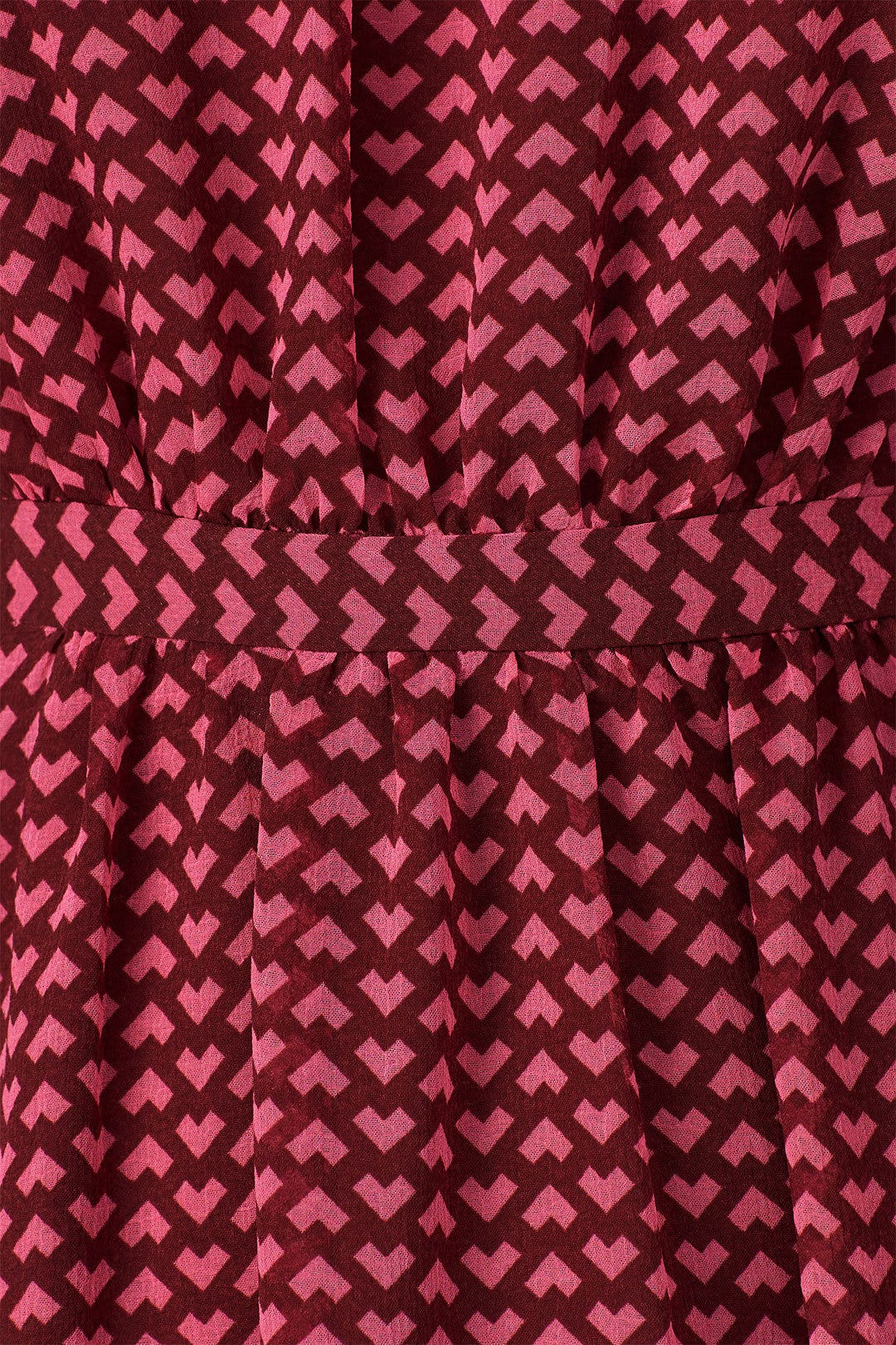 Red Heart Printed Dress by Boden 3