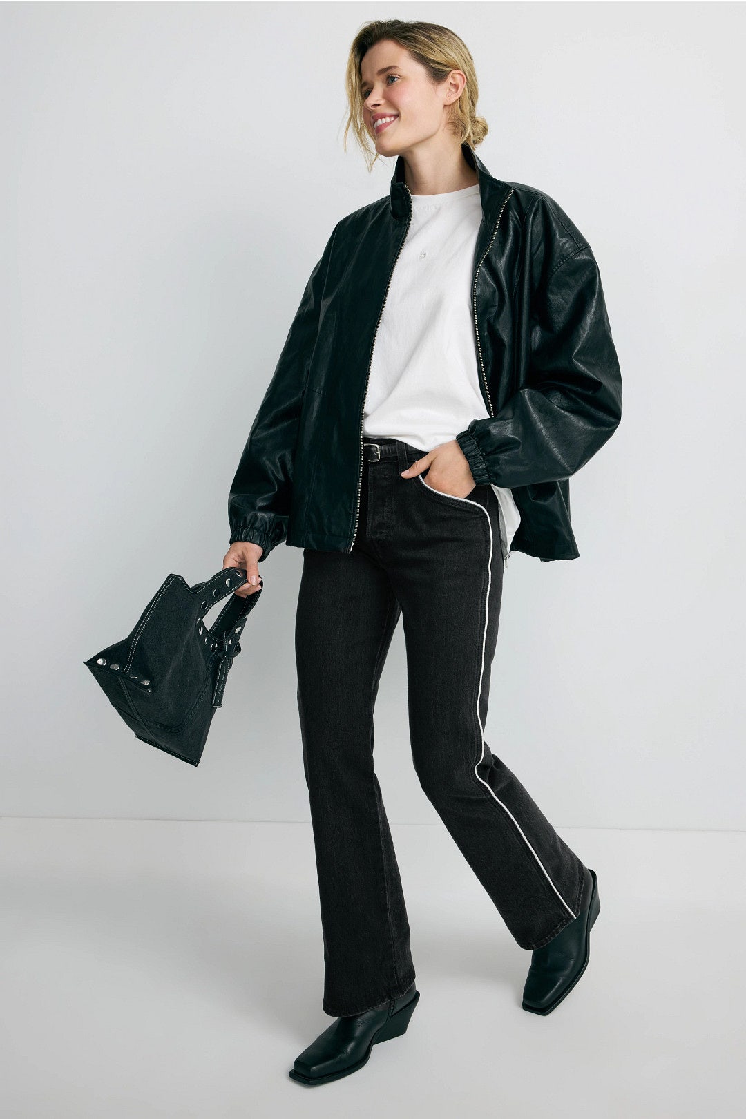 Wedgie Boot Cut Piping Jeans by Levi's 3