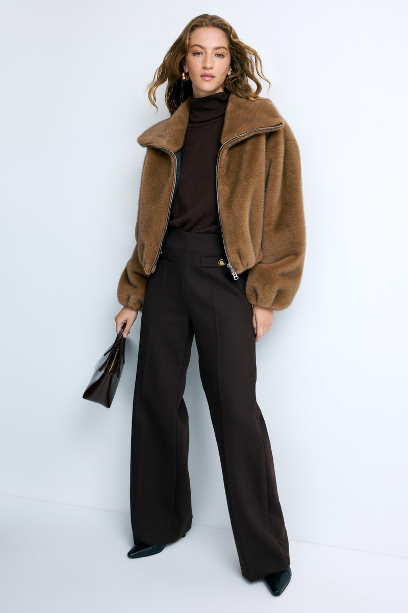 Hazel Faux Fur Jacket by A.L.C. - Photo 3