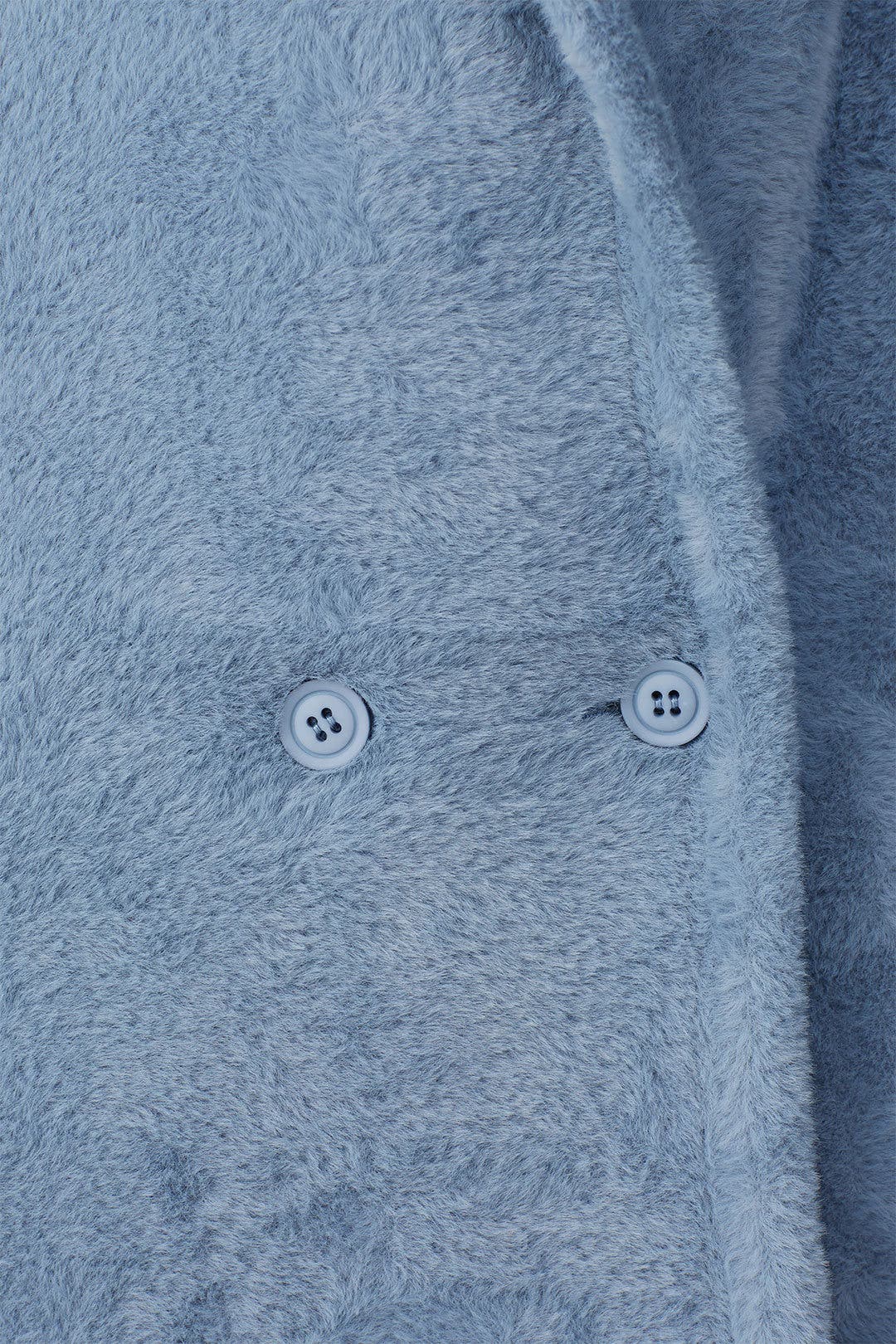 Blue Estelle Faux Fur Coat by NOIZE | Rent the Runway