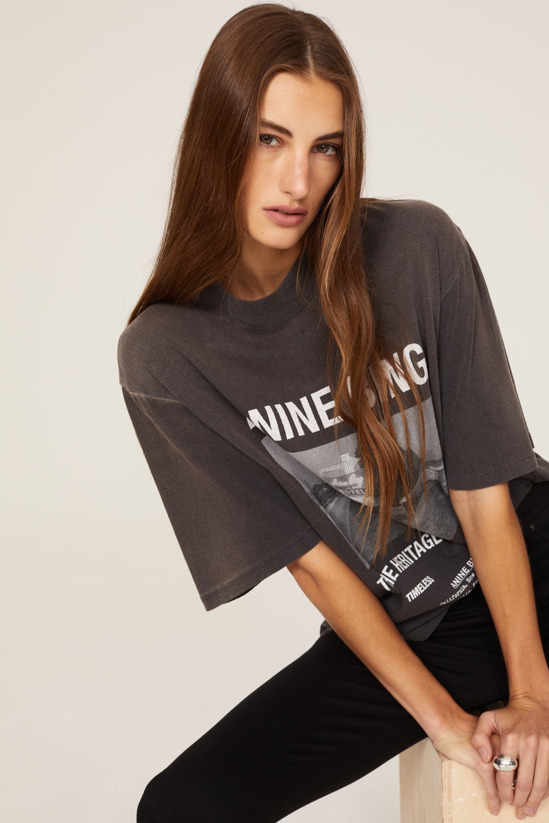 Wes Graphic Tee by Anine Bing 3