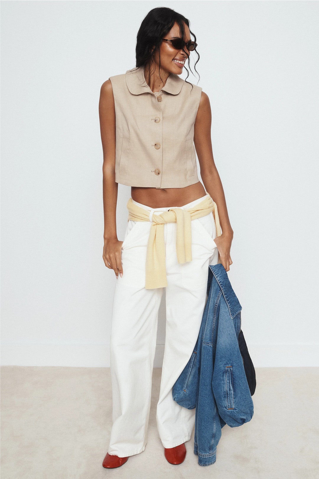 Vera Collared Vest by Claudie Pierlot 3