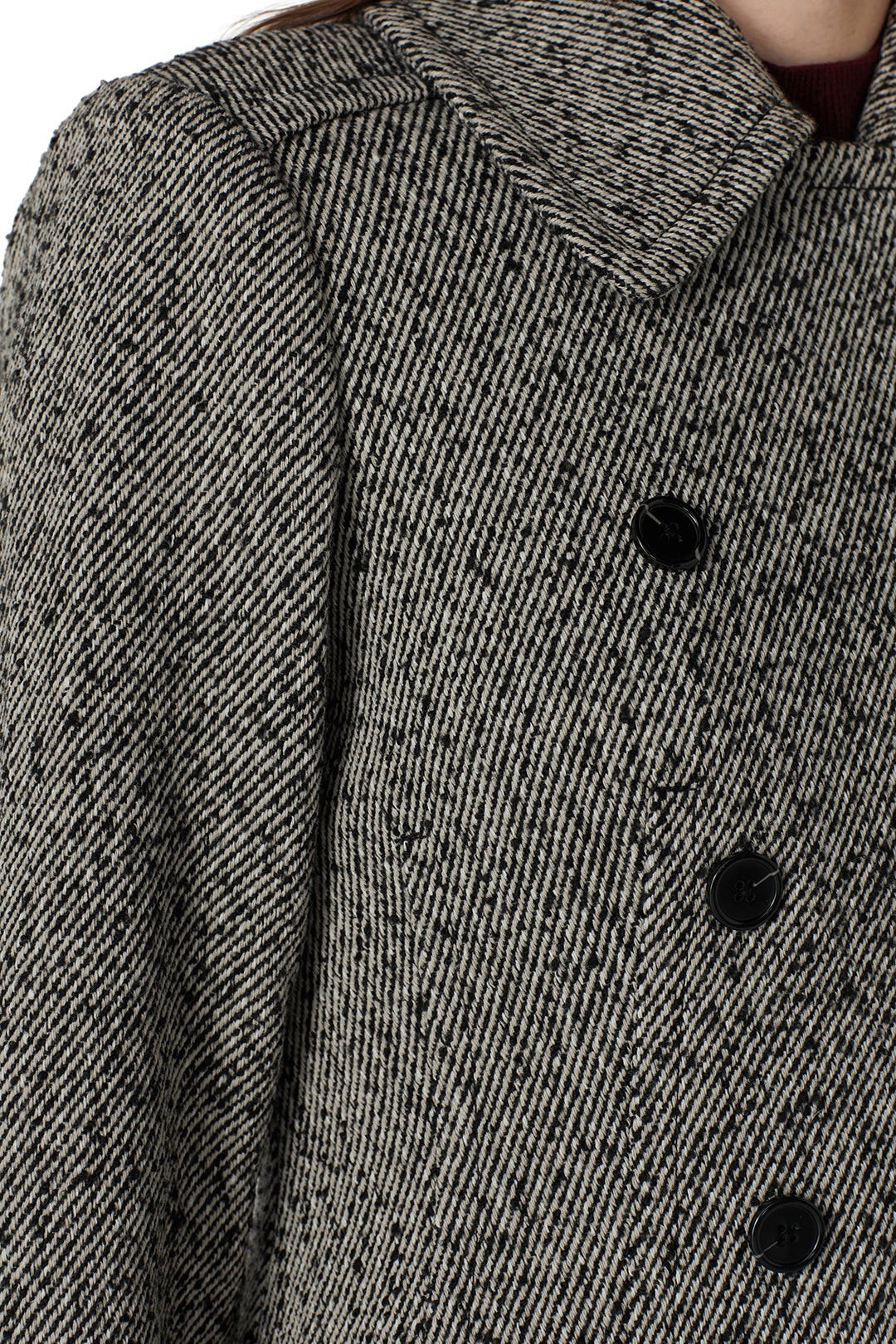 Grey Double Breasted Coat by Marissa Webb x RTR 3