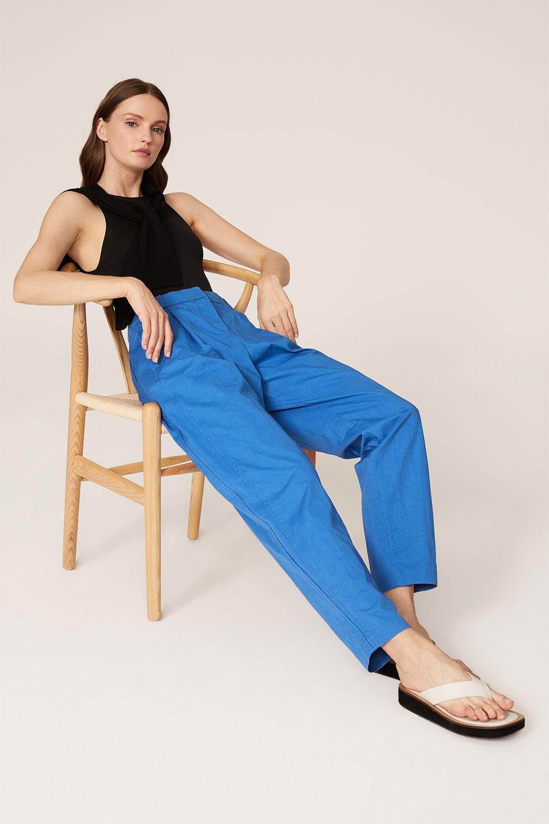 Front Pleated Tapered Pants by Jason Wu 3