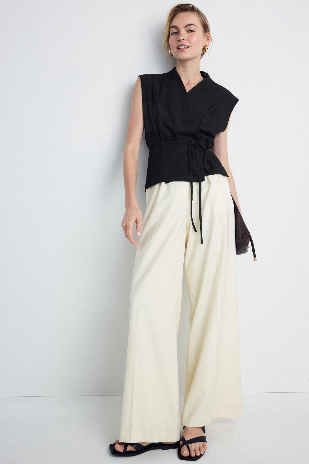 Leandra Wrap Vest by Modern Citizen 3