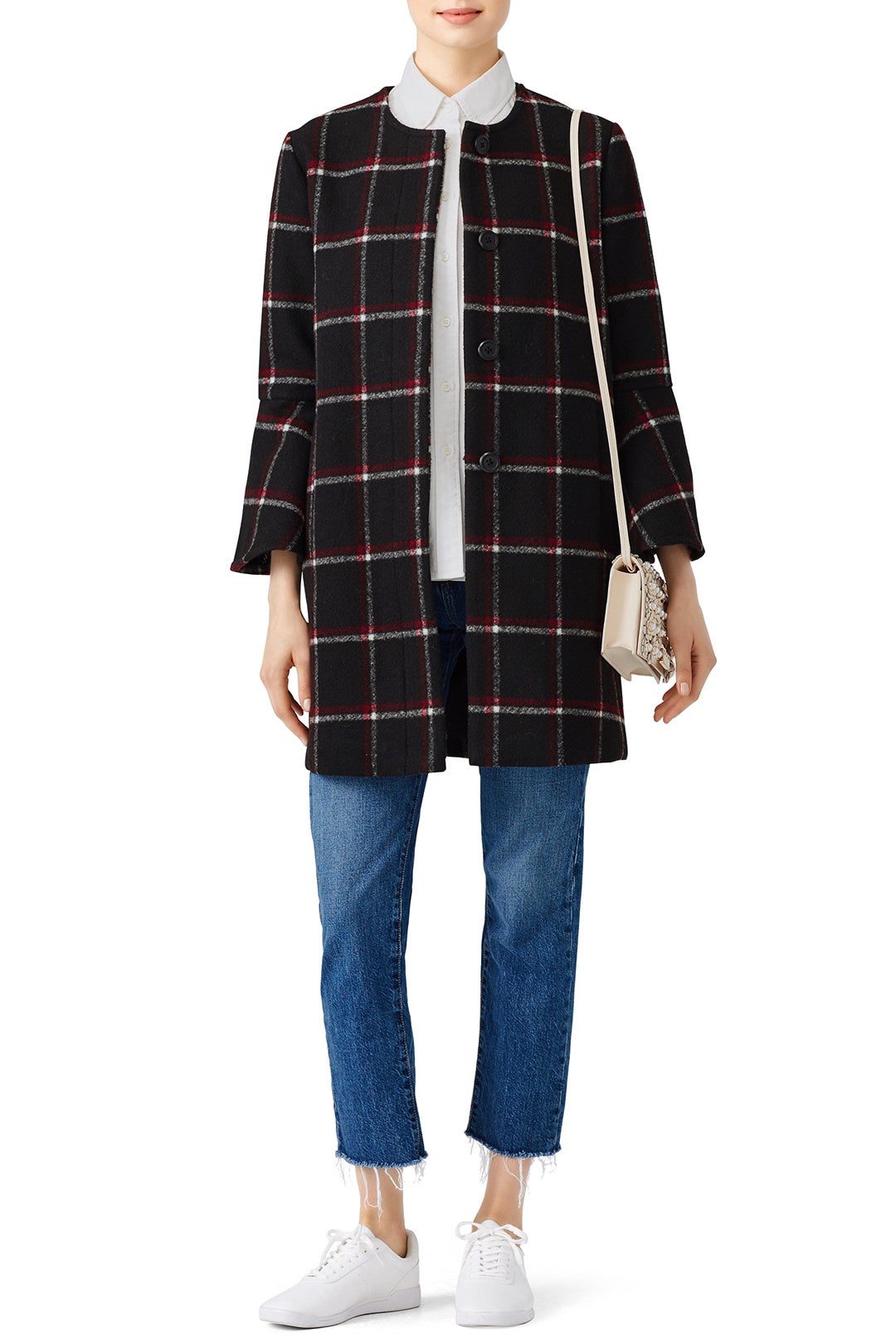 Hewes Flare Sleeve Coat by BB Dakota 3