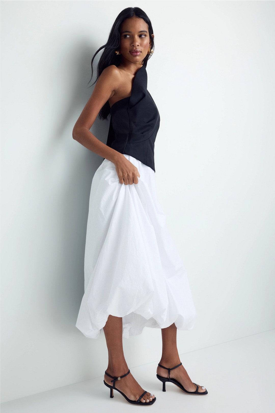 Aubrey Bubble Midi Skirt by By Malene Birger 3