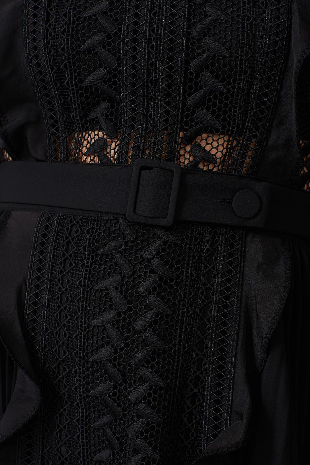 ワンピース louren geometric lace dress louren geometric lace dress