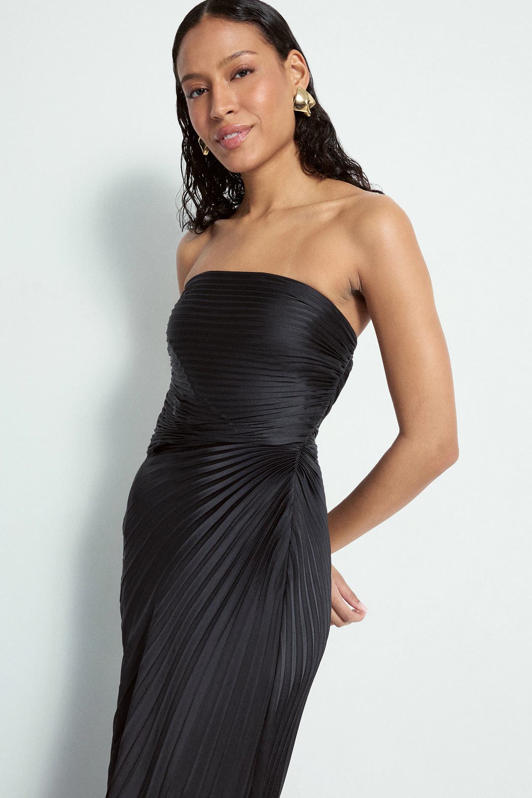 Bianca Pleated Gown by A.L.C. | Rent the Runway