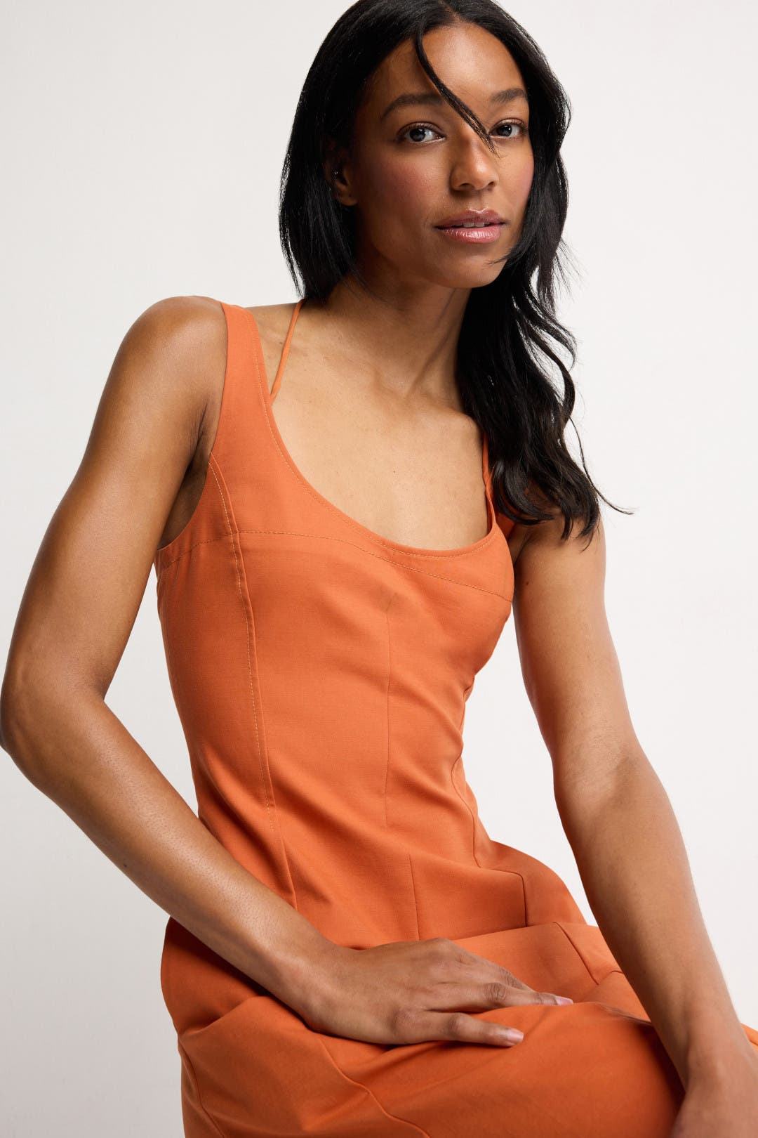 Seamed Tank Dress by VINCE. | Rent the Runway
