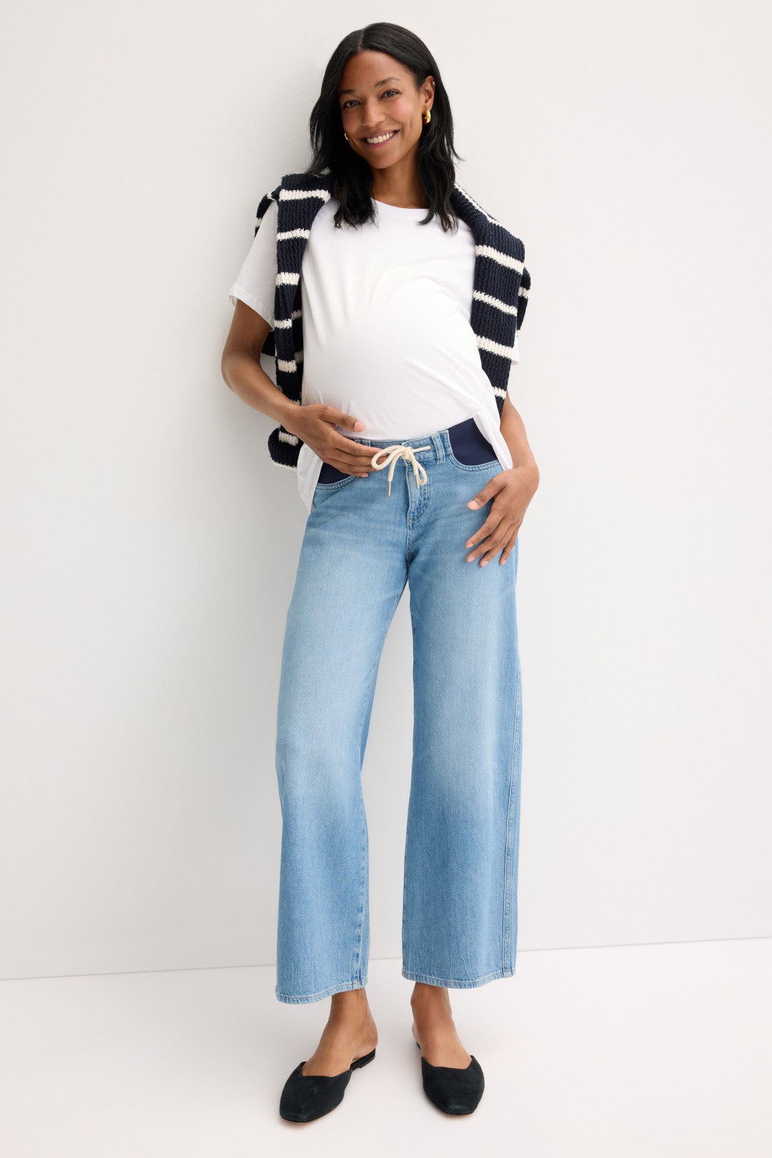 Taylor Maternity: Relaxed Barrel 28" Jeans by DL1961 3