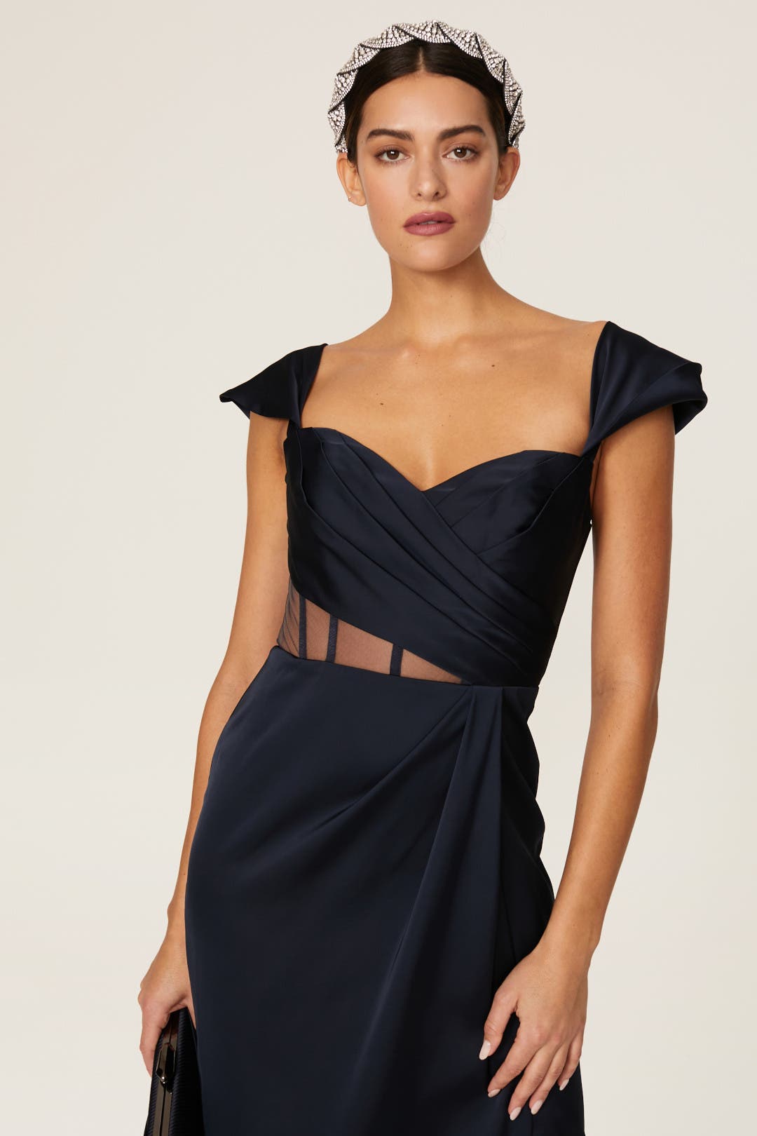 Off the Shoulder Corset Gown by Marchesa Notte | Rent the Runway