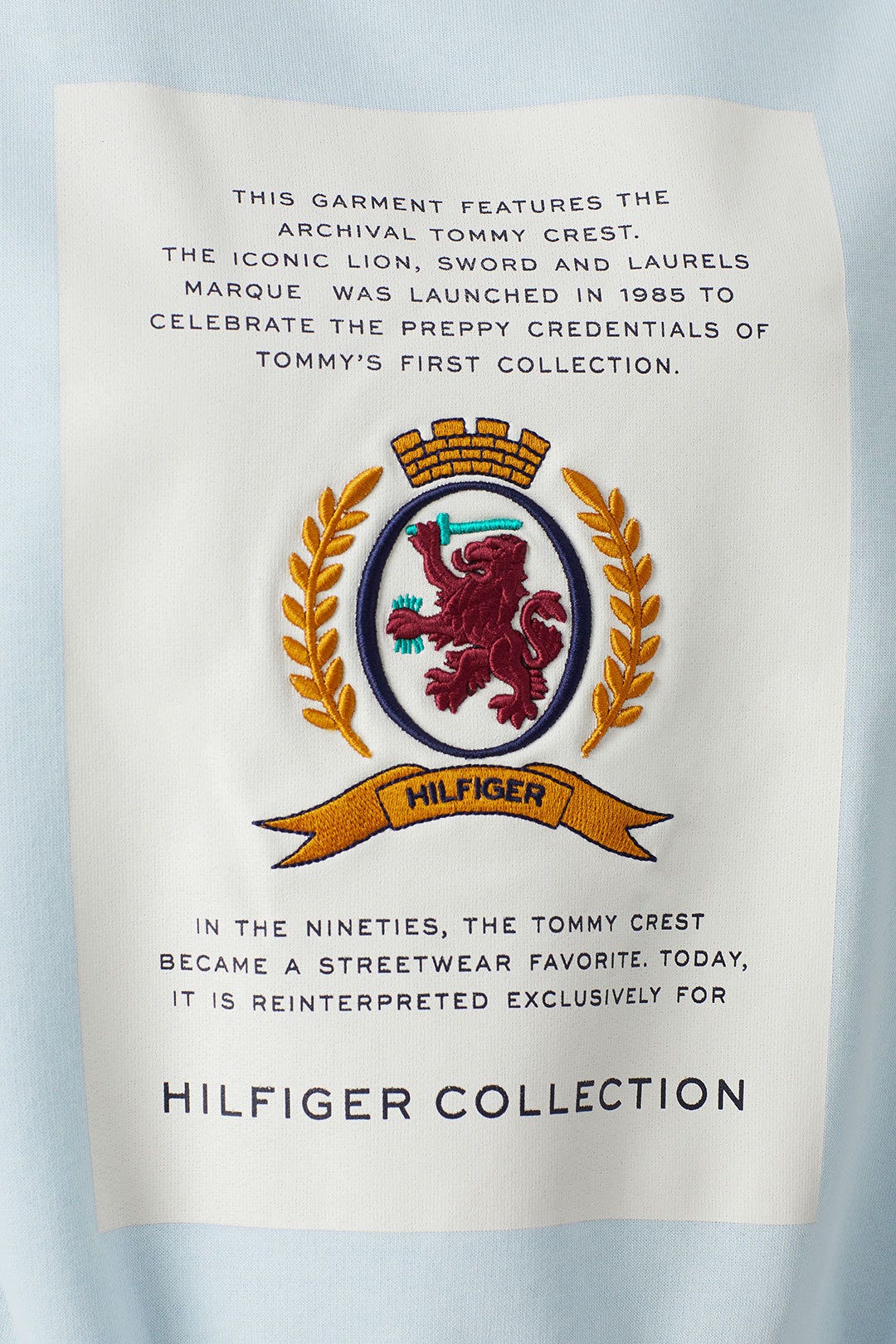 Crest Label Sweatshirt by Tommy Hilfiger 3