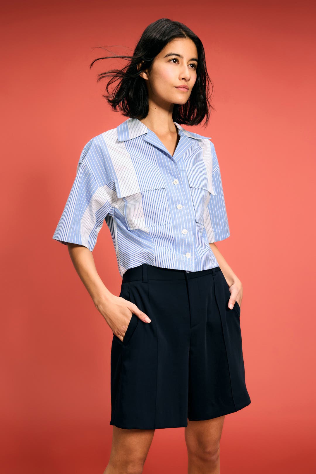 Cropped Camp Shirt by 3.1 Phillip Lim | Rent the Runway