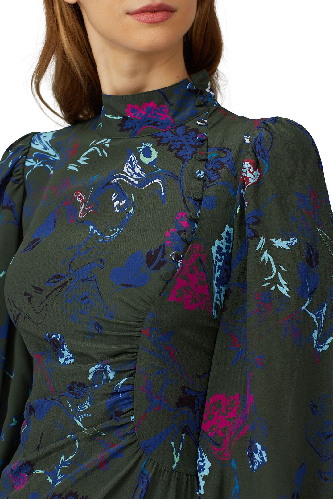 Green Clarisse Dress by Tanya Taylor 3