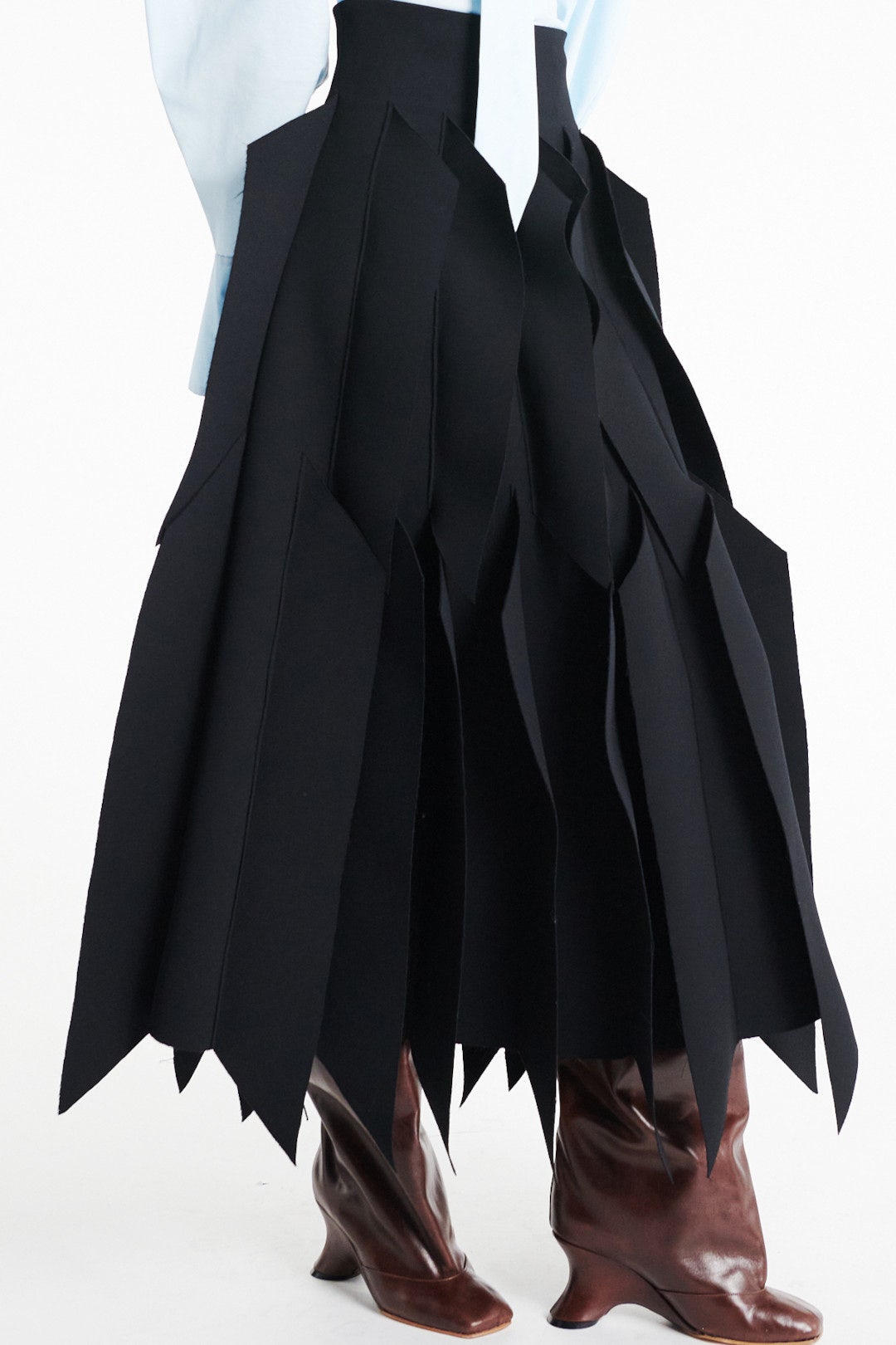 A Line Skirt With Panel Applique by A.W.A.K.E. Mode 3