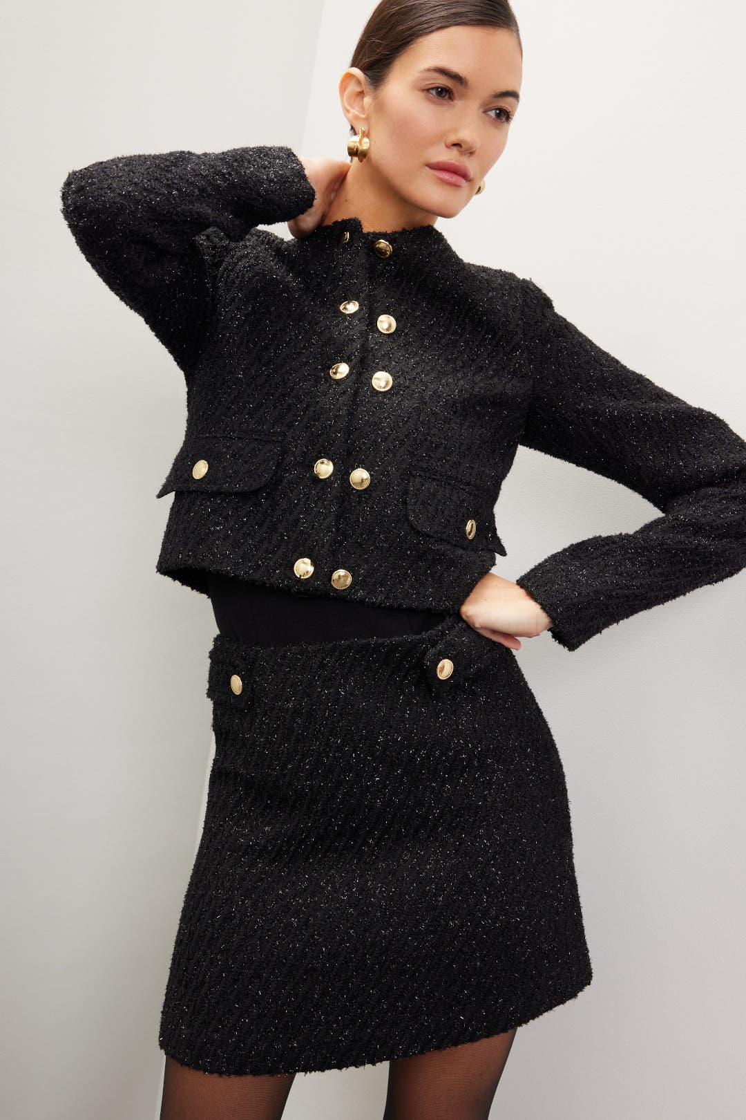Tweed Mini Skirt by MICHAEL KORS | Rent the Runway