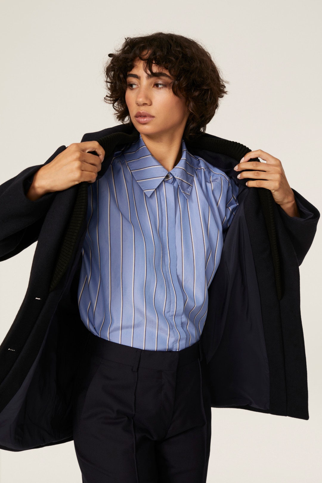 Navy Coat by Thakoon x RTR 3