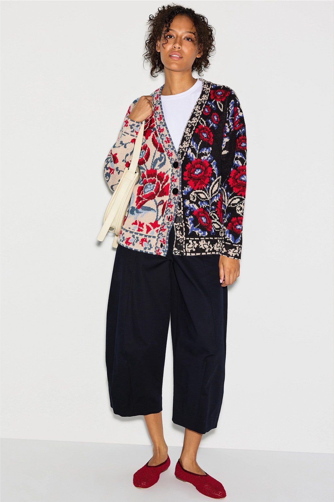 Mixed Valentina Black Knit Cardigan by FARM Rio 3