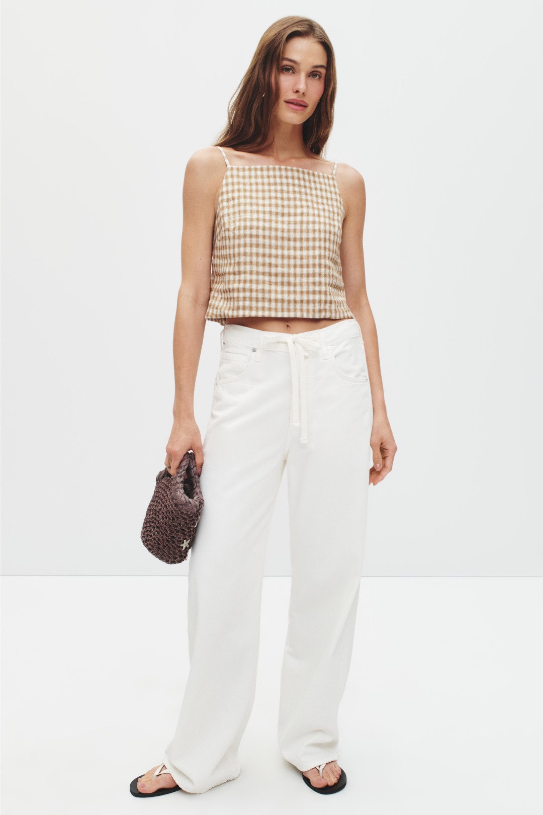 Kerri Linen Top by Reformation 3