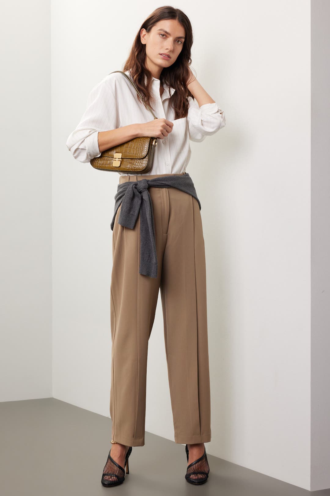 argue＊MOV BAKER PANTS RIKYU BEIGE 1 UES B402 13,2oz Selvedge Sateen Baker Pants – Olive