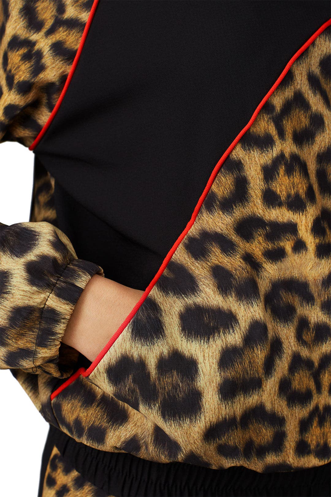 Leopard Goals Windbreaker by Terez 3