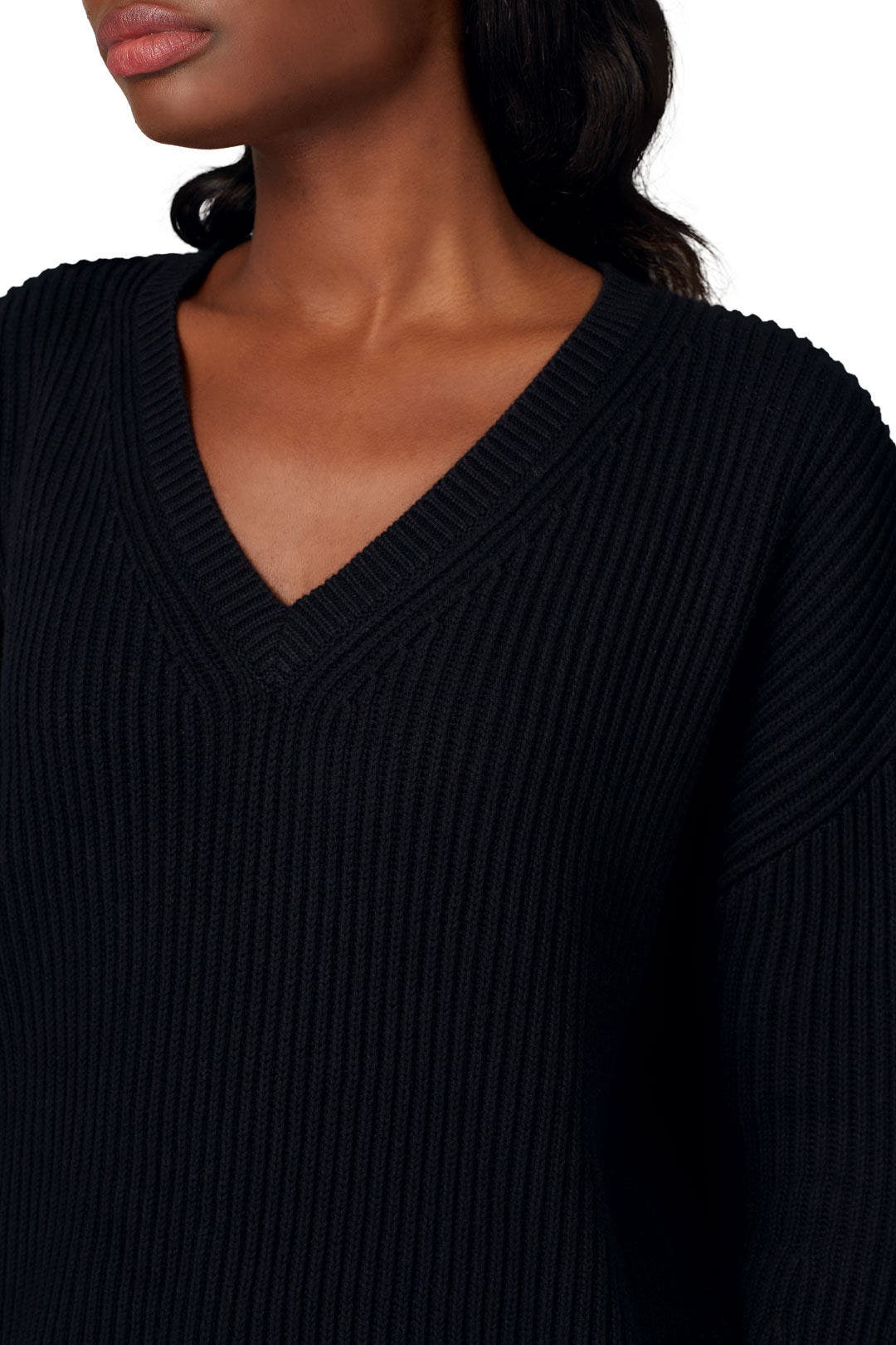 Napoli Oversized V-Neck Sweater by Apiece Apart 3