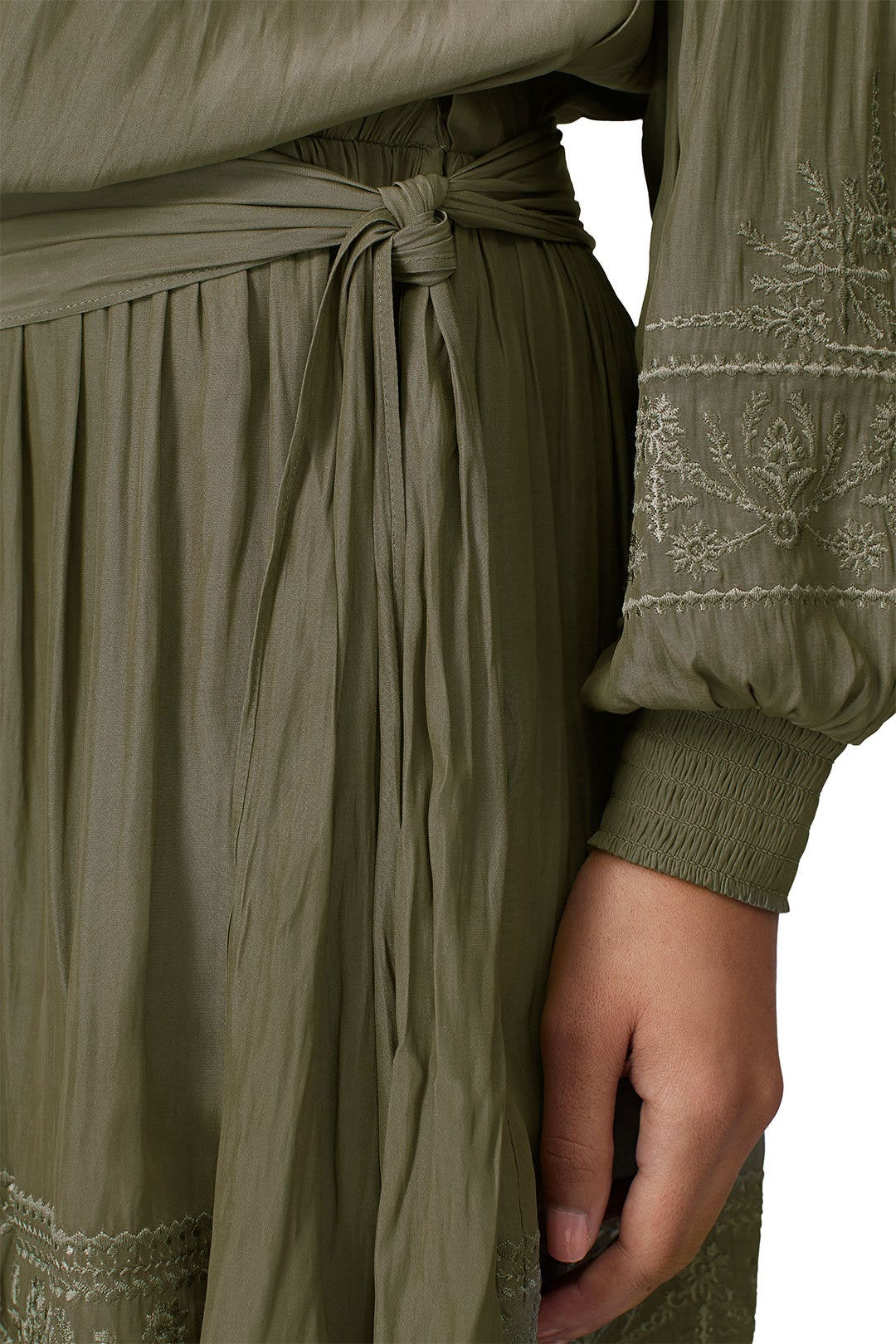 Green Tie Mia Dress by Ramy Brook 3