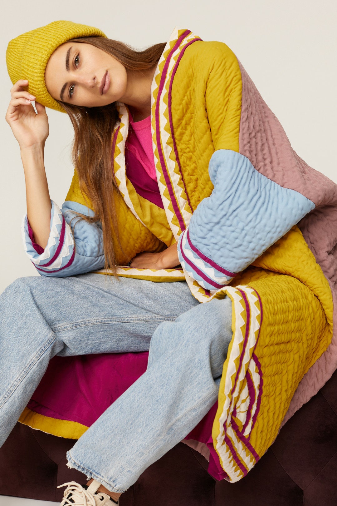 Corgie Quilted Kimono by Essentiel Antwerp 3