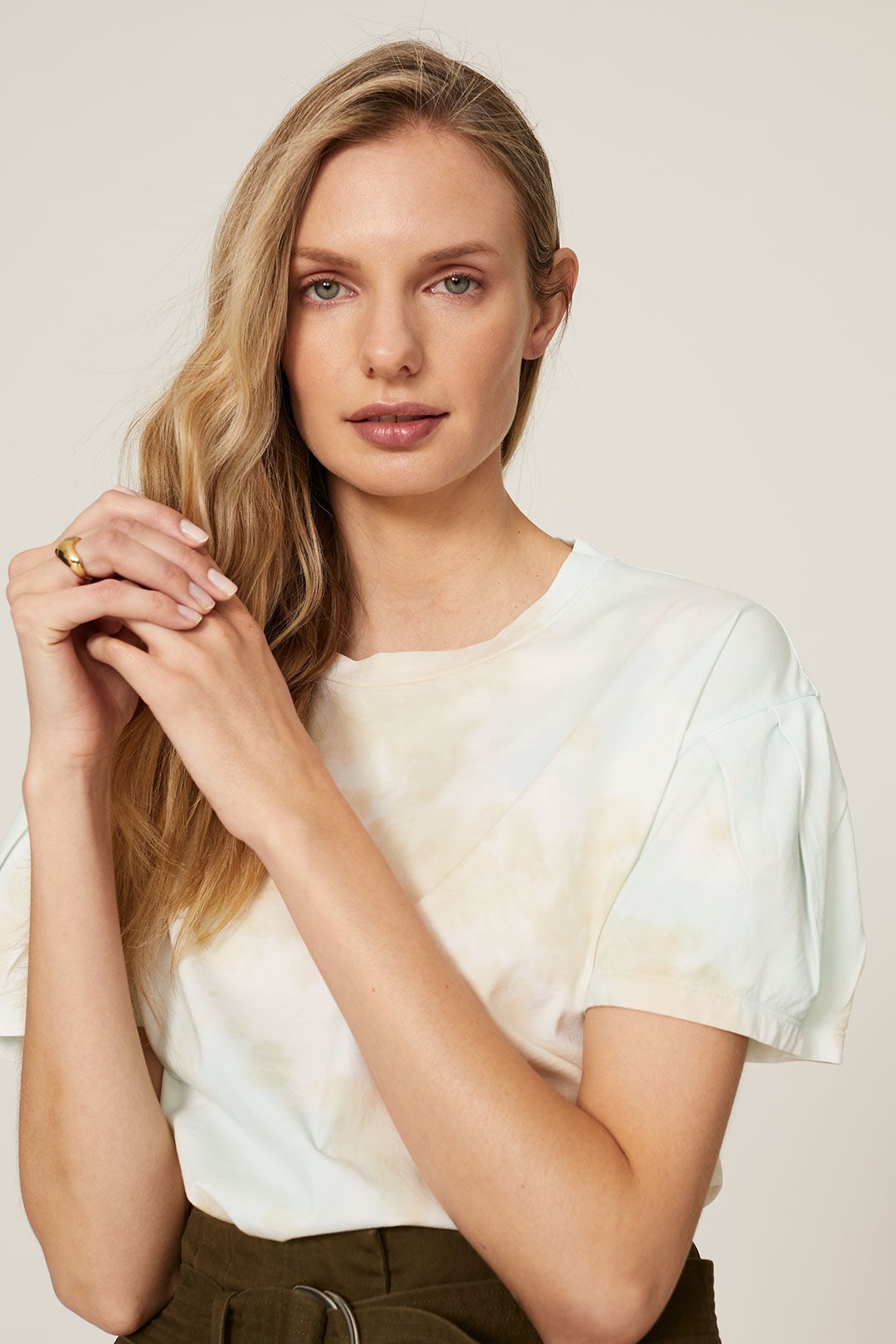 Pastel Tie Dye T-Shirt by sita murt 3